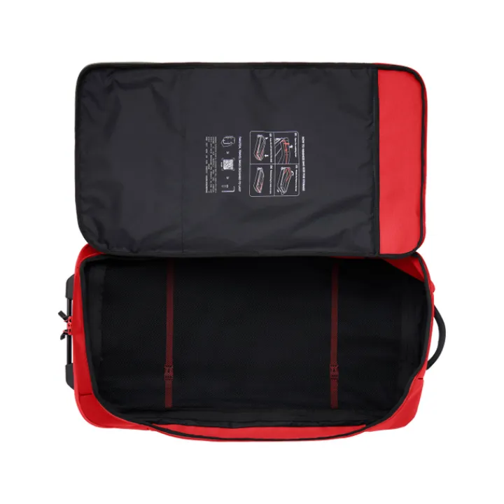Zachte Koffers|Harde Koffers>Vaude Takutea Wheels Trolley 90 red