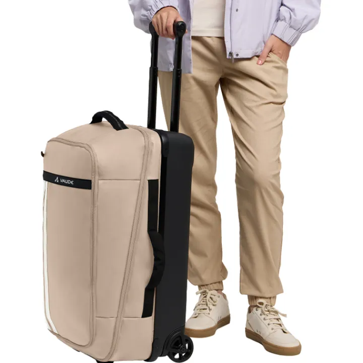 Zachte Koffers|Harde Koffers>Vaude Takutea Wheels Trolley 65 linen