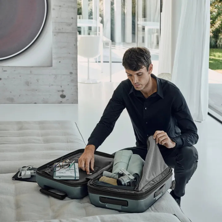 Transavia Trolleys|Klm Trolleys>Victorinox Airox Advanced Frequent Flyer Carry-On storm