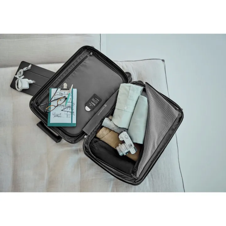 Transavia Trolleys|Klm Trolleys>Victorinox Airox Advanced Frequent Flyer Carry-On stone white