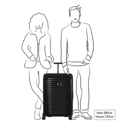 Harde Koffers|Reiskoffers>Victorinox Airox Large Hardside Case red