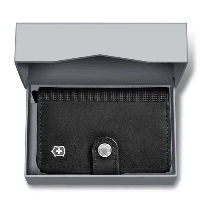 Rfid Portemonnees|Kleine Portemonnees>Victorinox Altius Secrid Essential Card Wallet black