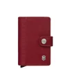 Rfid Portemonnees|Heren Portemonnees>Victorinox Altius Secrid Leather Card Wallet red