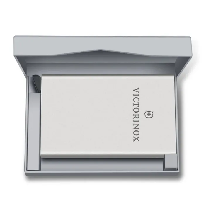 Rfid Portemonnees|Kleine Portemonnees>Victorinox Altius Secrid Essential Card Wallet silver