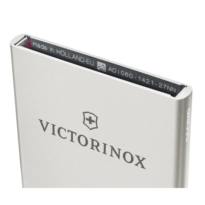 Rfid Portemonnees|Kleine Portemonnees>Victorinox Altius Secrid Essential Card Wallet silver