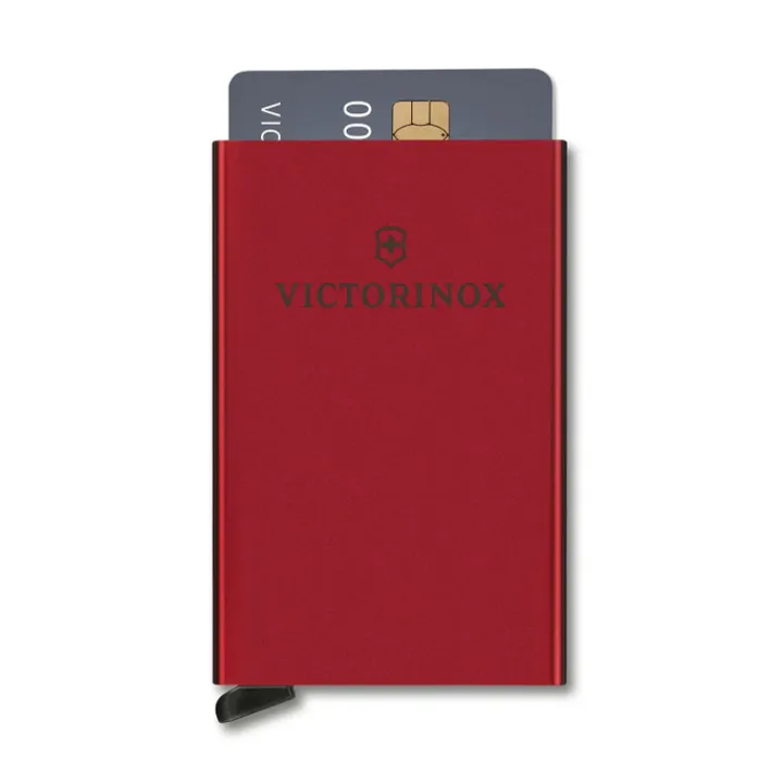 Rfid Portemonnees|Kleine Portemonnees>Victorinox Altius Secrid Essential Card Wallet red