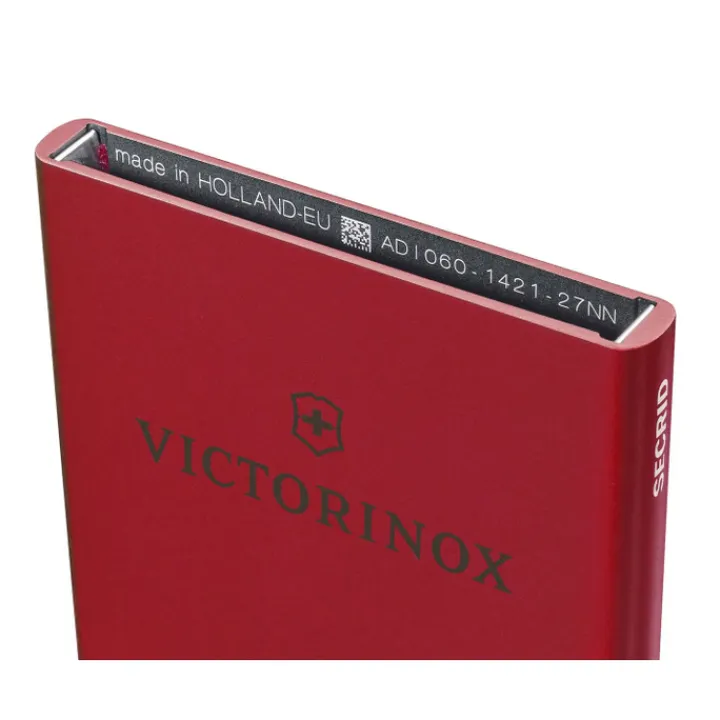 Rfid Portemonnees|Kleine Portemonnees>Victorinox Altius Secrid Essential Card Wallet red