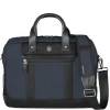 Herentassen|14 Inch Laptoptassen>Victorinox Architecture Urban2 Briefcase melange blue/black