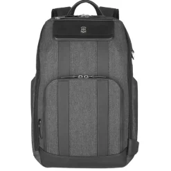 Daypack|15 Inch Laptoptassen>Victorinox Architecture Urban2 Deluxe Backpack melange grey/black