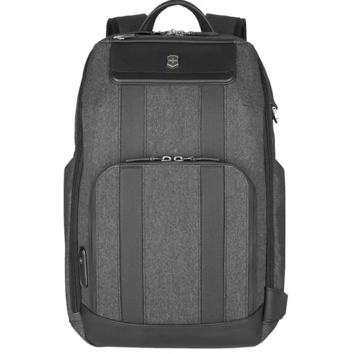Daypack|15 Inch Laptoptassen>Victorinox Architecture Urban2 Deluxe Backpack melange grey/black