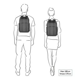 Daypack|15 Inch Laptoptassen>Victorinox Architecture Urban2 Deluxe Backpack melange grey/black