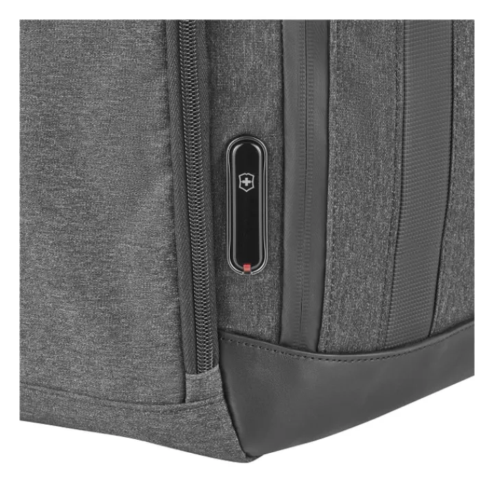 Daypack|15 Inch Laptoptassen>Victorinox Architecture Urban2 Deluxe Backpack melange grey/black