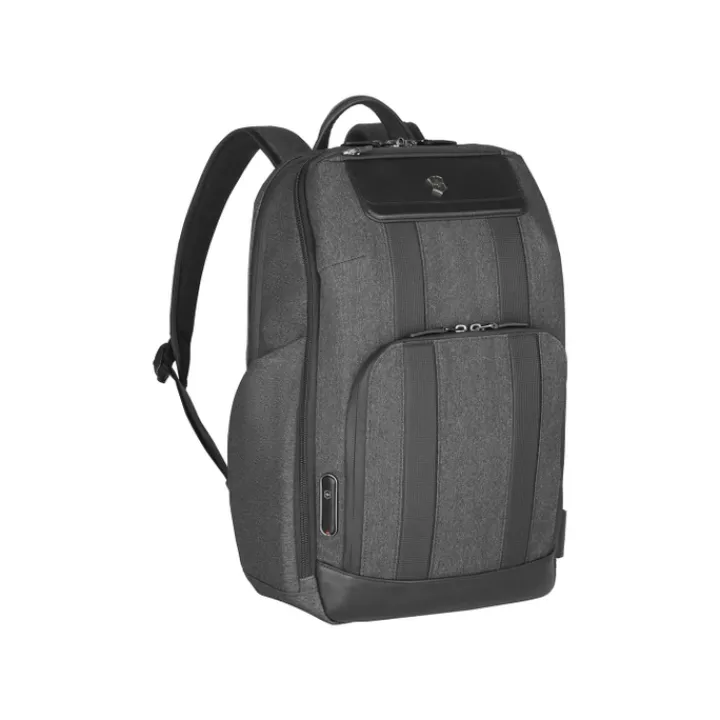 Daypack|15 Inch Laptoptassen>Victorinox Architecture Urban2 Deluxe Backpack melange grey/black