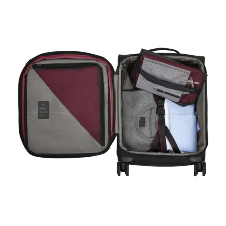 Transavia Trolleys|Ryanair Trolleys>Victorinox Crosslight Global Softside Carry-On black