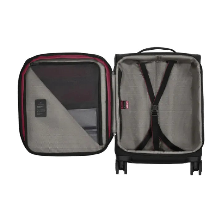 Transavia Trolleys|Ryanair Trolleys>Victorinox Crosslight Global Softside Carry-On black