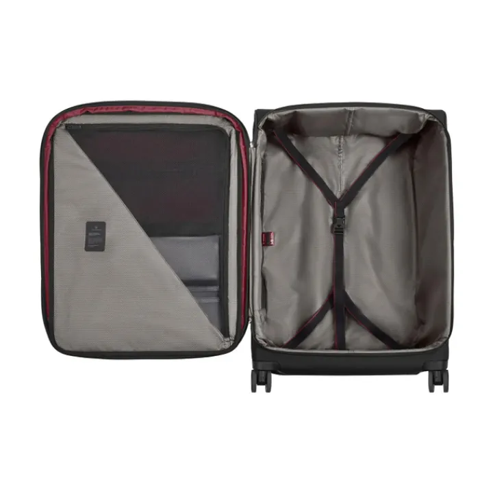 Zachte Koffers|Reiskoffers>Victorinox Crosslight Large Softside Case black