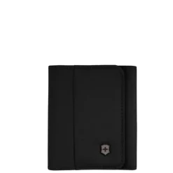 Rfid Portemonnees|Kleine Portemonnees>Victorinox Travel Essentials Tri-Fold Wallet black