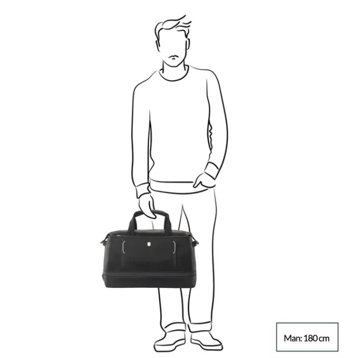 Kleine Reistassen|Handbagage Reistassen>Victorinox Werks Traveler 6.0 Weekender black
