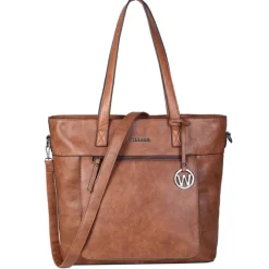 Schoudertassen|Herentassen>Wimona Evelina Shoulderbag cognac