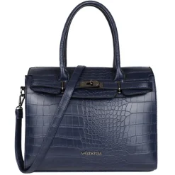 Schoudertassen|Handtassen>Wimona Liona Dames Laptopbag dark blue