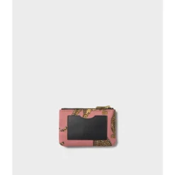 Dames Portemonnees>Wouf Blush Leopard Wallet multi