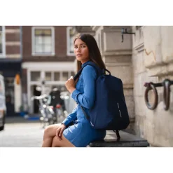 Kleine Rugzakken|Heren Rugzakken>XD Design Bobby Soft Anti-Diefstal Rugzak navy
