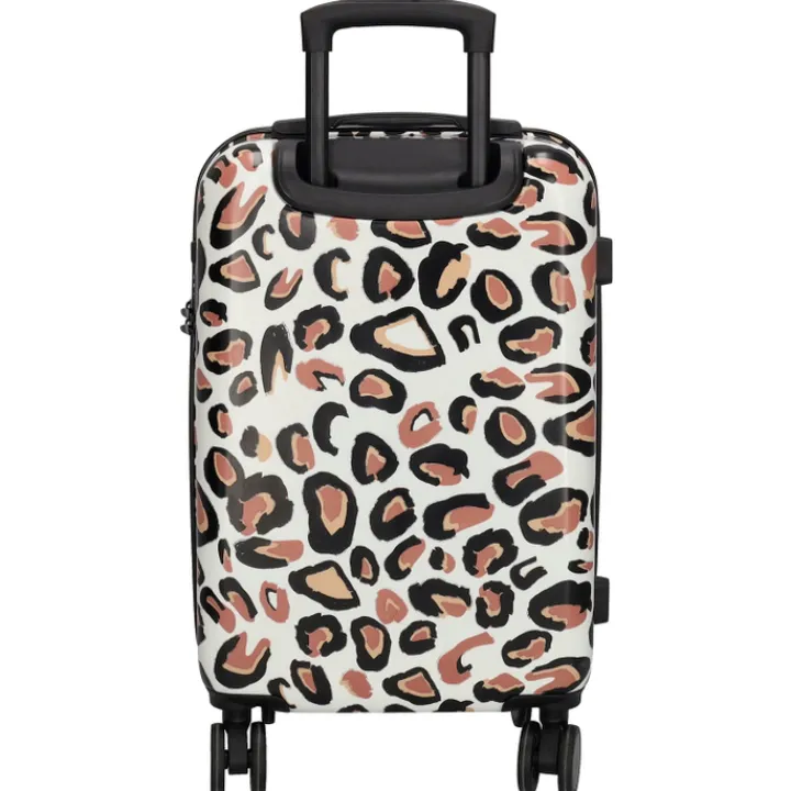 Klm Trolleys|Handbagage Trolleys>Zebra Trends Zebra Travel Cabin Trolley leopard