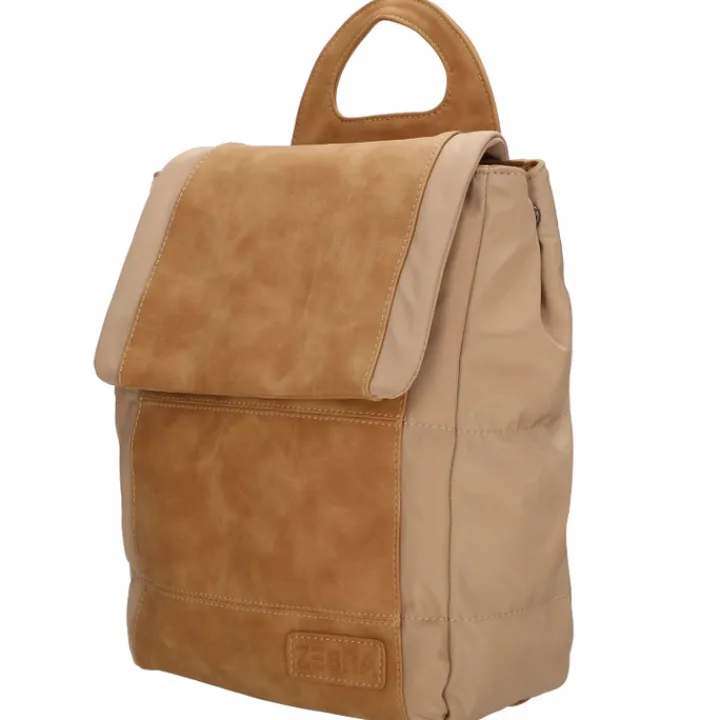Mini Rugzakken|Kleine Rugzakken>Zebra Trends Color Backpack camel