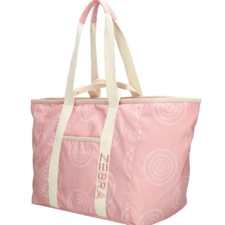 Strandtassen|Damestassen>Zebra Trends Elise Beachbag pink boho