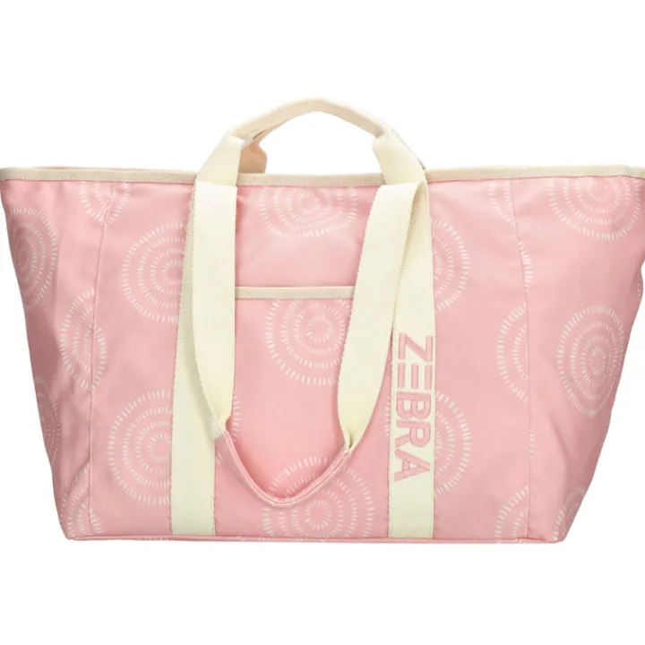 Strandtassen|Damestassen>Zebra Trends Elise Beachbag pink boho