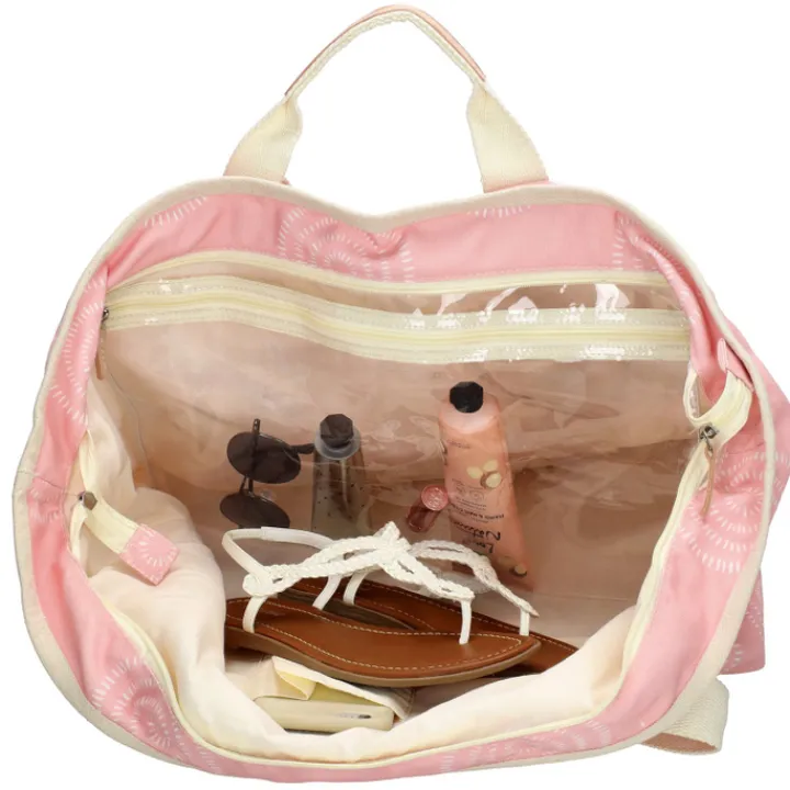 Strandtassen|Damestassen>Zebra Trends Elise Beachbag pink boho