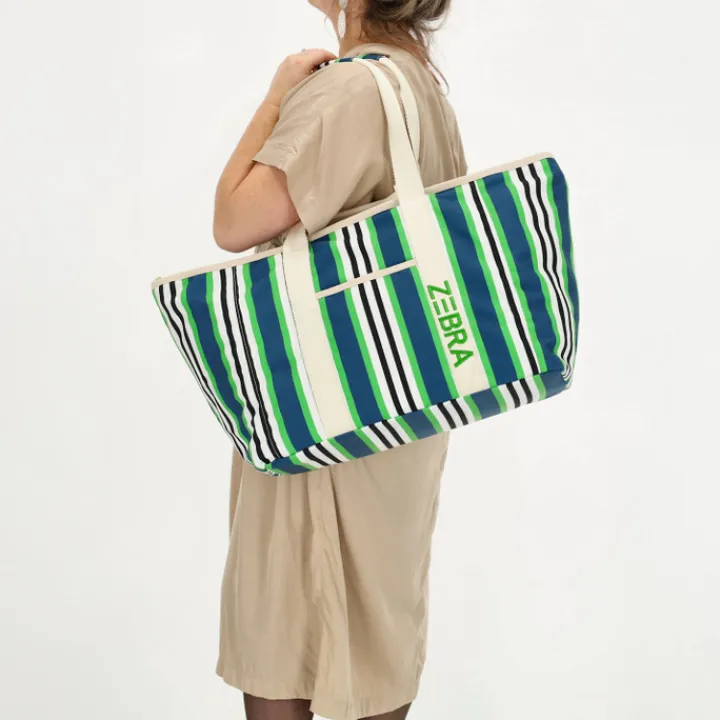 Strandtassen|Damestassen>Zebra Trends Elise Beachbag stripes