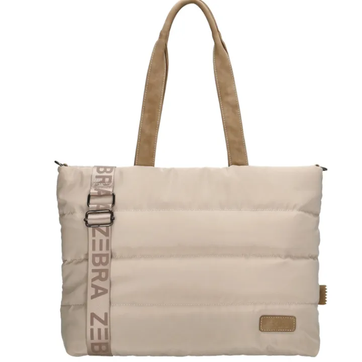 Shoppers|Schoudertassen>Zebra Trends Elske Laptopbag lighttaupe