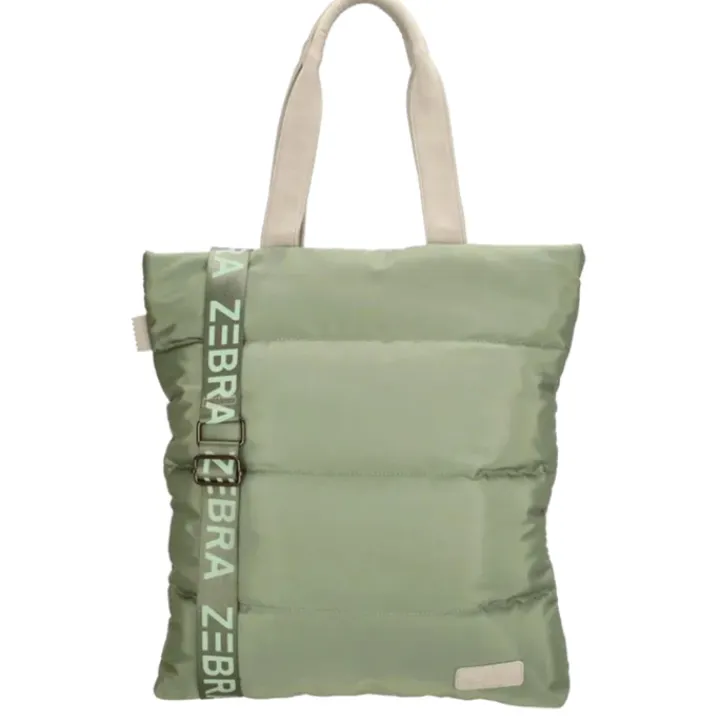Shoppers>Zebra Trends Elske Puffer Shopper mint