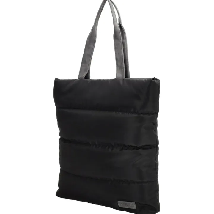 Shoppers|Damestassen>Zebra Trends Elske Shopper II zwart