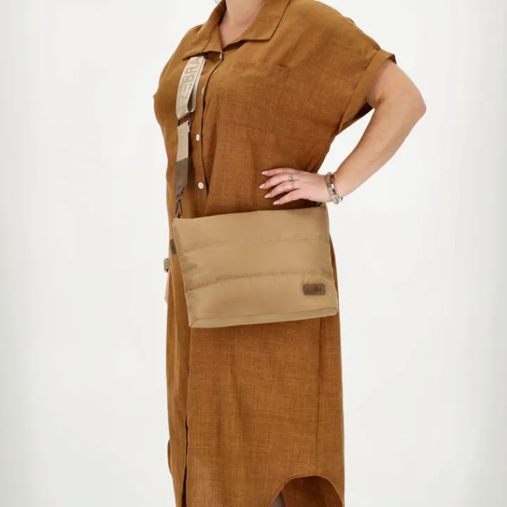 Schoudertassen|Damestassen>Zebra Trends Elske Shoulderbag taupe