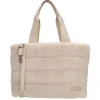 Shoppers|Schoudertassen>Zebra Trends Emma Shopper beige