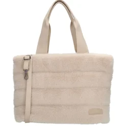 Shoppers|Schoudertassen>Zebra Trends Emma Shopper beige