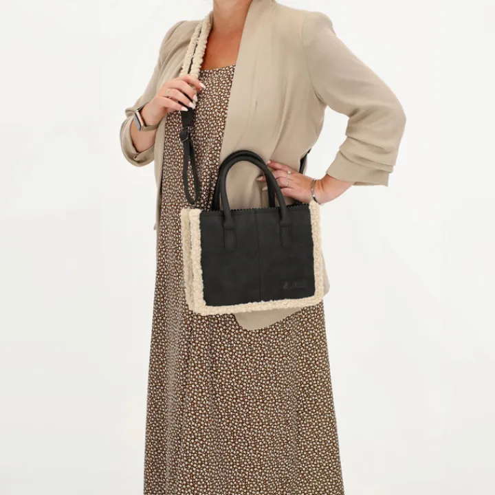 Schoudertassen|Handtassen>Zebra Trends Emmy Handbag 23025 black