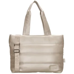 Shoppers|Schoudertassen>Zebra Trends Evie Shopper 23043 champagne