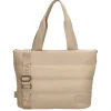Schoudertassen|Damestassen>Zebra Trends Evie Shopper 22903 lighttaupe