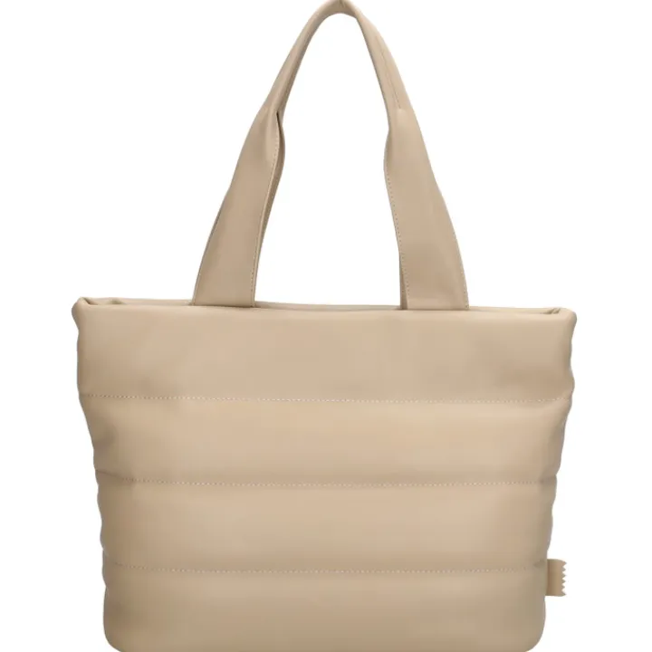 Schoudertassen|Damestassen>Zebra Trends Evie Shopper 22903 lighttaupe