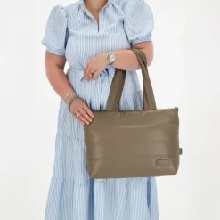 Shoppers|Schoudertassen>Zebra Trends Evie Shopper 23043 taupe