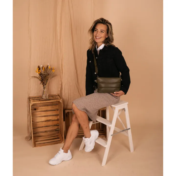 Crossbody|Damestassen>Zebra Trends Evie Shoulderbag 22902 olivegreen
