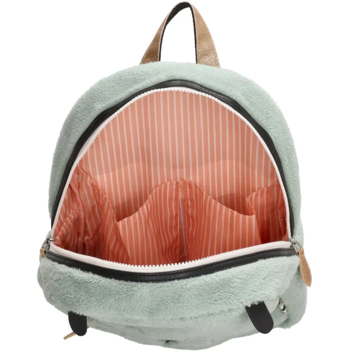 Peuter Rugzakken|Meisjesrugzakken>Zebra Trends Girls Rugzak Teddy Cat mint
