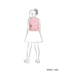 Dames Rugzakken|Schoolrugzak>Zebra Trends Girls Rugzak M Unicorn Love pink