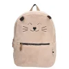 Mini Rugzakken|Kleine Rugzakken>Zebra Trends Girls Rugzak Teddy Cat creme