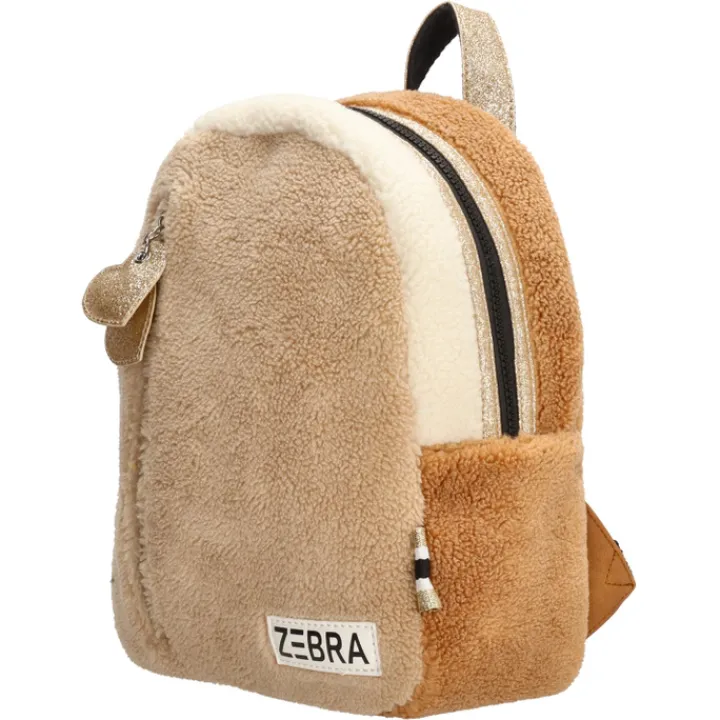Peuter Rugzakken|Meisjesrugzakken>Zebra Trends Girls Teddy Rugzak S beige