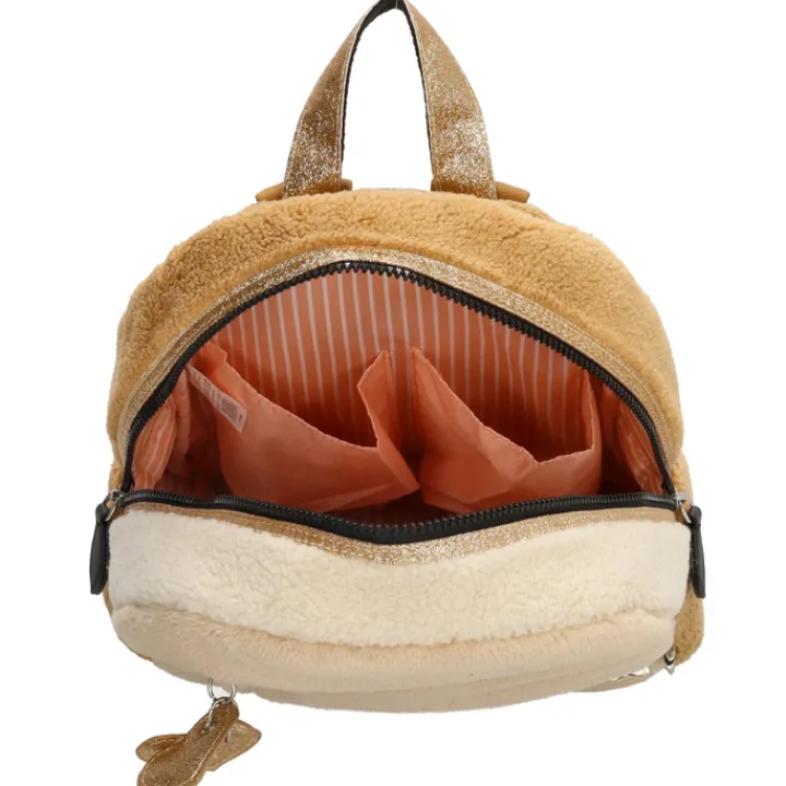 Schoolrugzak|Daypack>Zebra Trends Girls Teddy Rugzak M beige