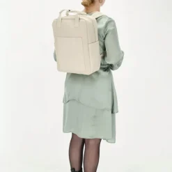 Dames Rugzakken|15.6 Inch Laptoptassen>Zebra Trends Ingrid Backpack creme